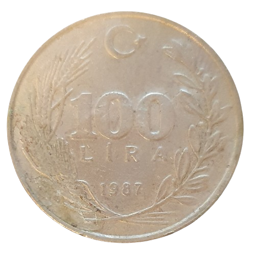 Turkije 100 Lira 1987