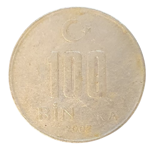 Turkije 100 Lira 2002