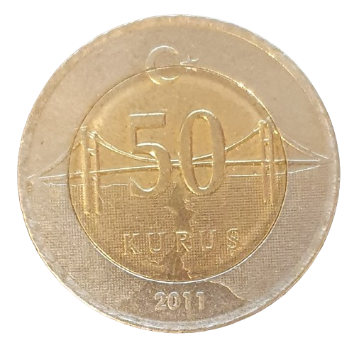 Turkije 50 Kurus 2011