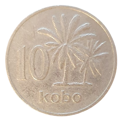 Nigeria 10 Kobo 1973