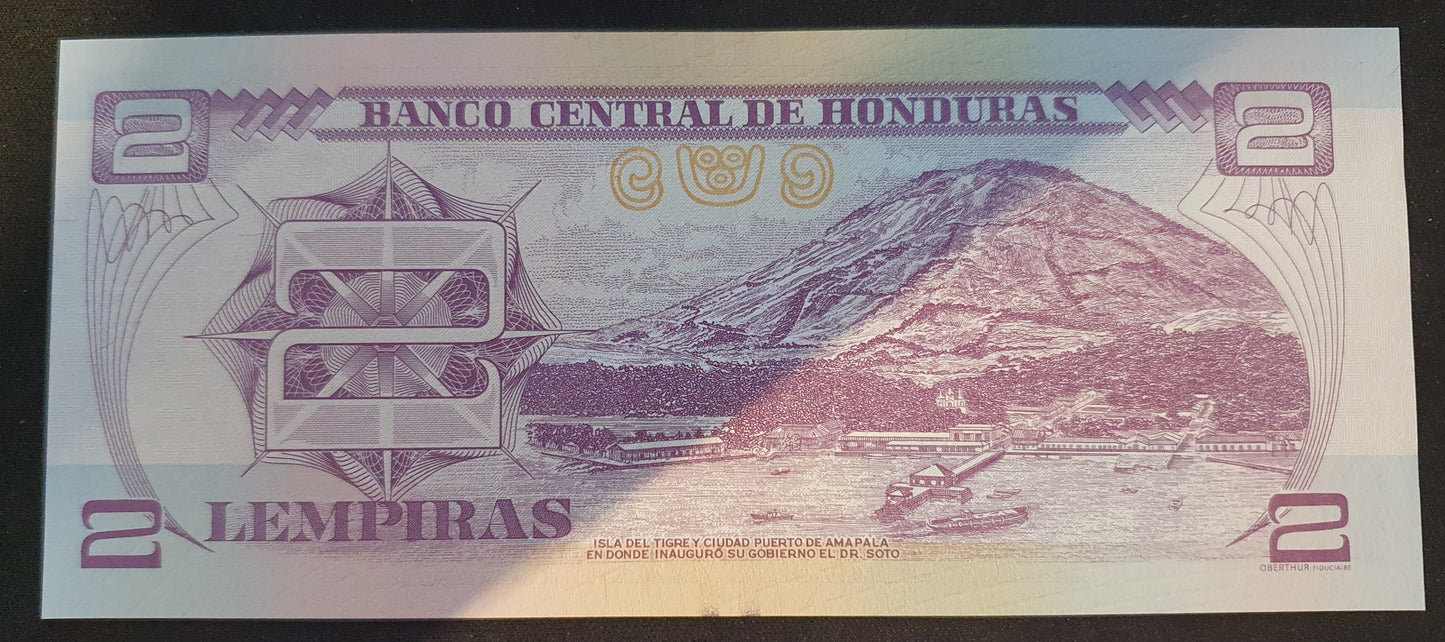 Honduras 2 Lempiras 192019