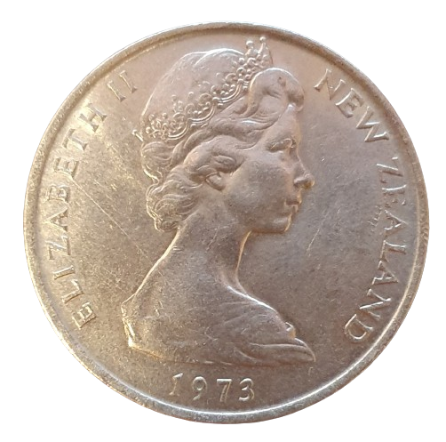 Nieuw Zeeland 20 Cents 1973