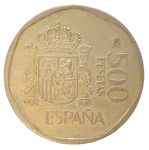 Spanje 500 Pesetas 1989