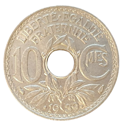 Frankrijk 10 Centimes 1939