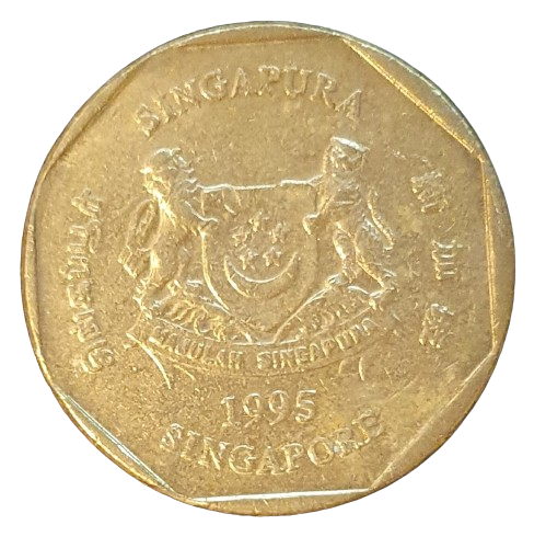 Singapore 1 Dollar 1995