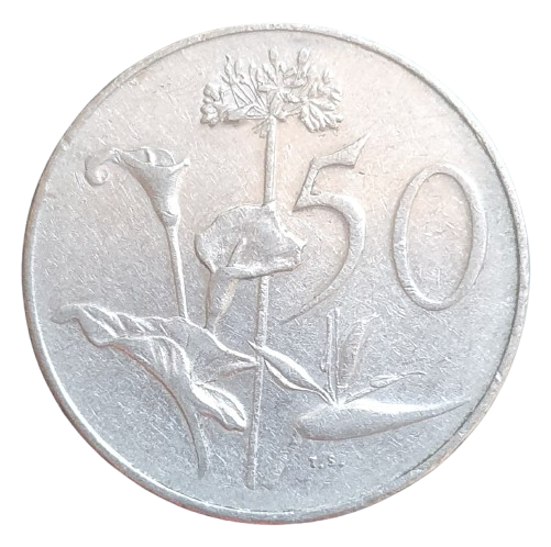 Zuid Afrika 50 Cents 1966 (Suid Afrika)