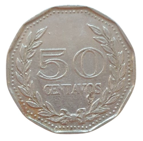 Colombia 50 Centavos 1971