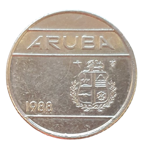 Aruba 10 Cent 1988