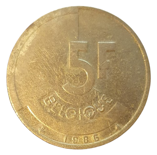 Belgie 5 Francs 1986 (Belgique)