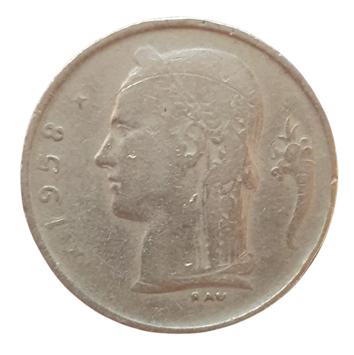 Belgie 1 Franc 1958 (Belgique)