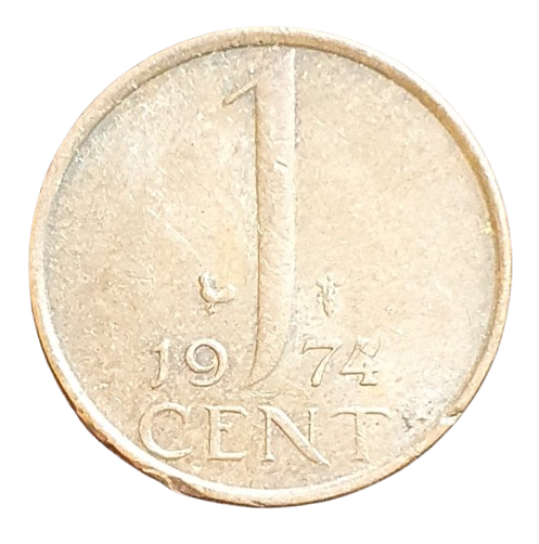 Nederland 1 Cent 1974