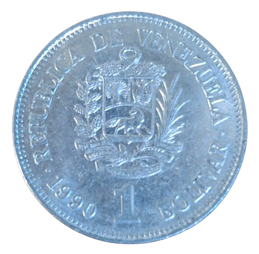 Venezuela 1 Bolivar 1990