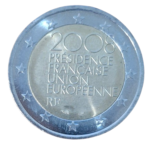 France 2 euro 2008 UNC "French Presidency of the EU"