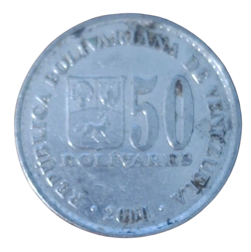 Venezuela 50 Bolivares 2000