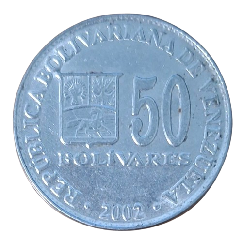 Venezuela 50 Bolivares 2002