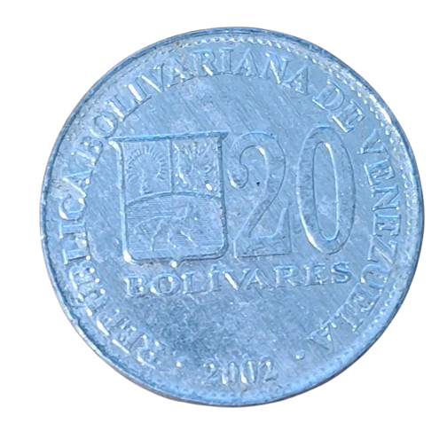 Venezuela 20 Bolivares 2002