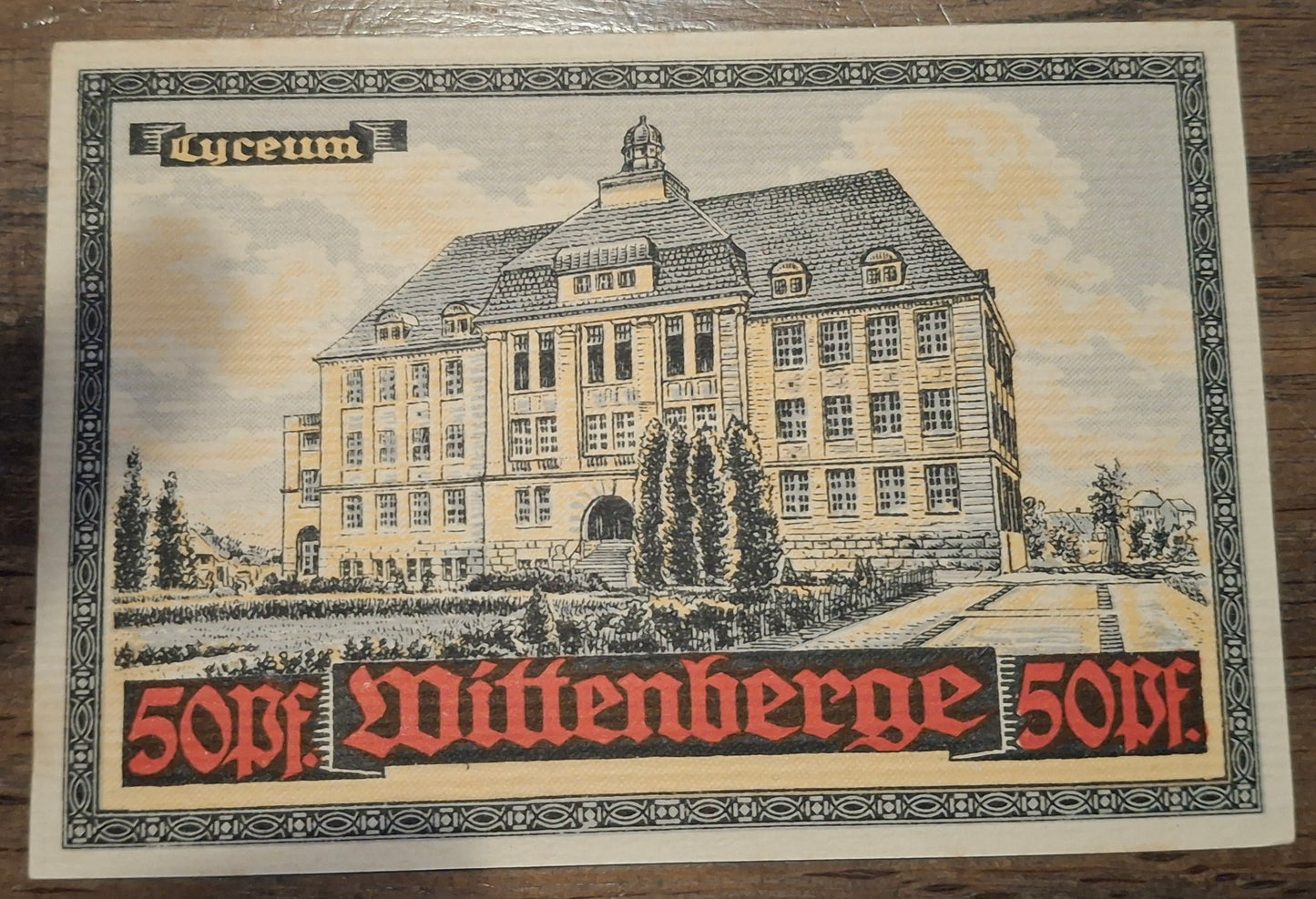 Duitsland Wittenberge 50 Pfennig 1921 UNC Noodbiljet