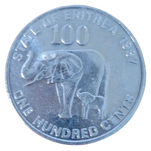 Eritrea 100 Cents 1991