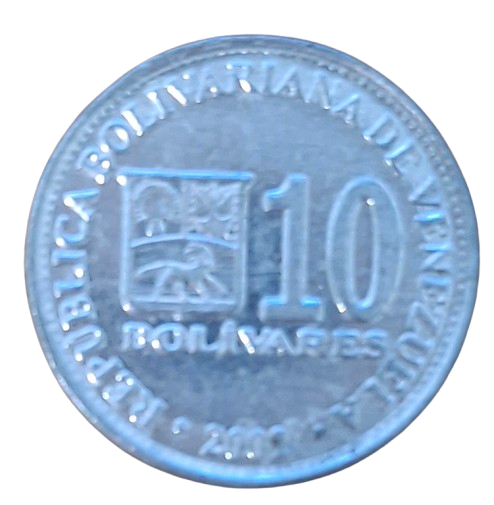 Venezuela 10 Bolivares 2002