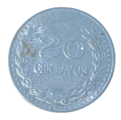 Colombia 20 Centavos 1975