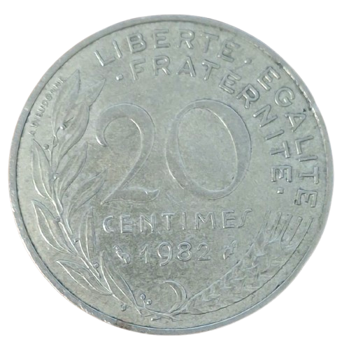 Frankrijk 20 Centimes 1982