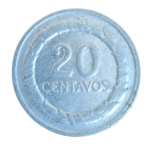 Colombia 20 Centavos 1967