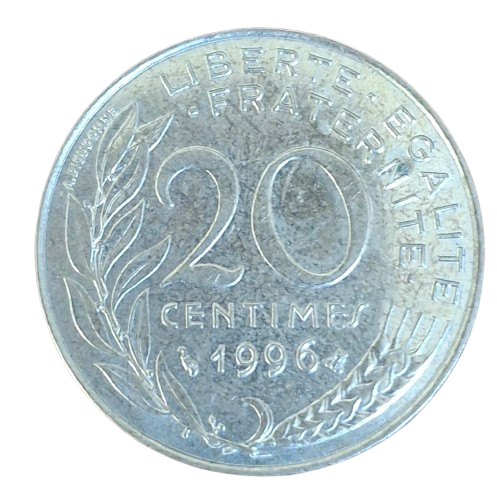 Frankrijk 20 Centimes 1996