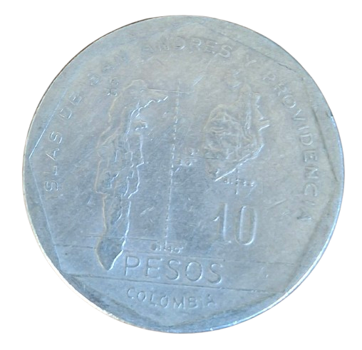 Colombia 10 Pesos 1982