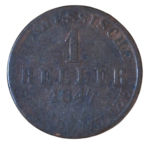 Hessen-Cassel 1 Heller 1847