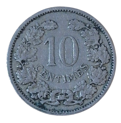 Luxemburg 10 Centimes 1901