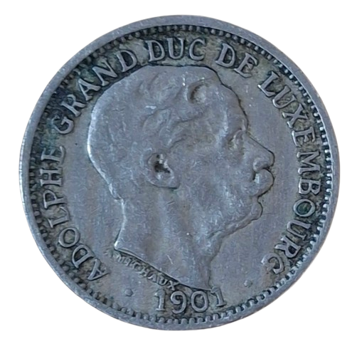 Luxemburg 10 Centimes 1901