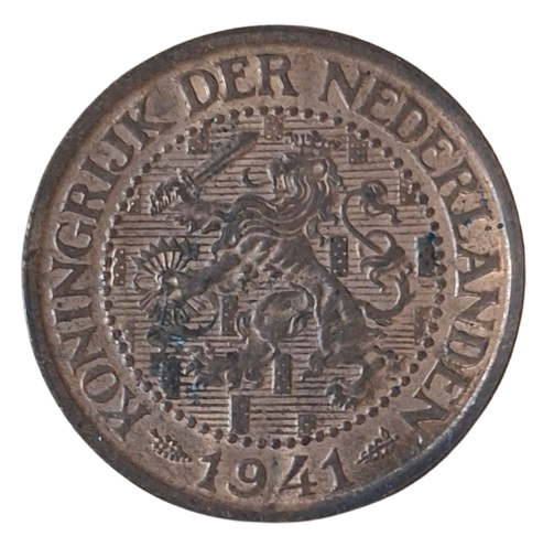 Nederland 2 1/2 Cent 1941