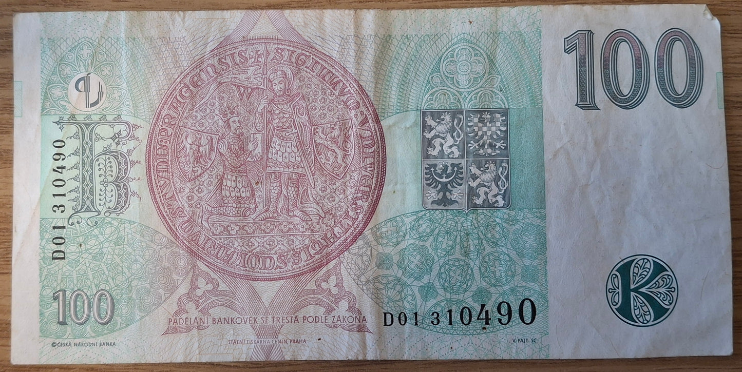 Tsjechie 100 Korun 1997