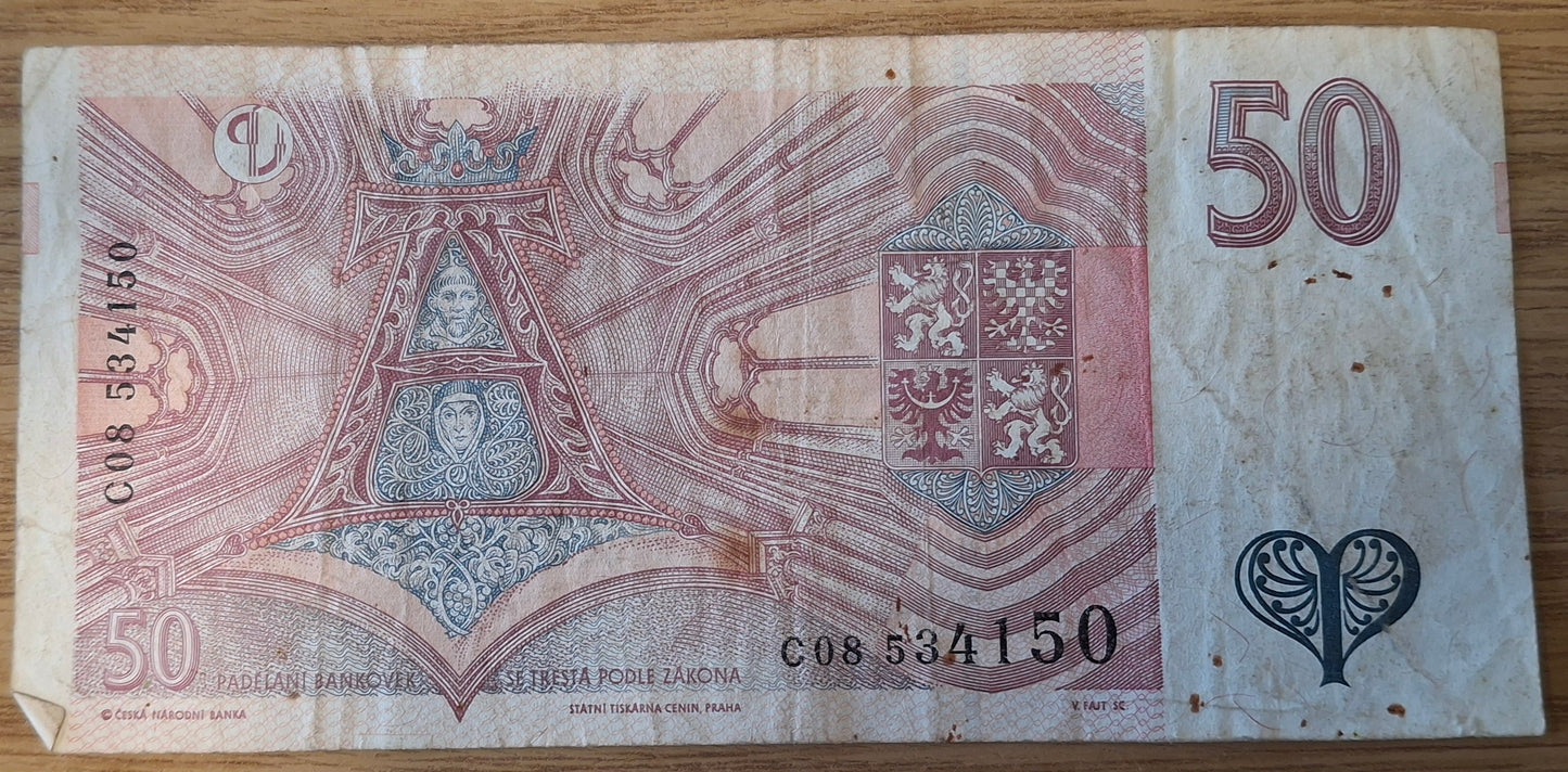 Tsjechie 50 Korun 1997