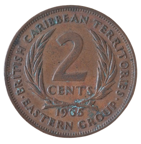 Cariben 2 Cents 1965