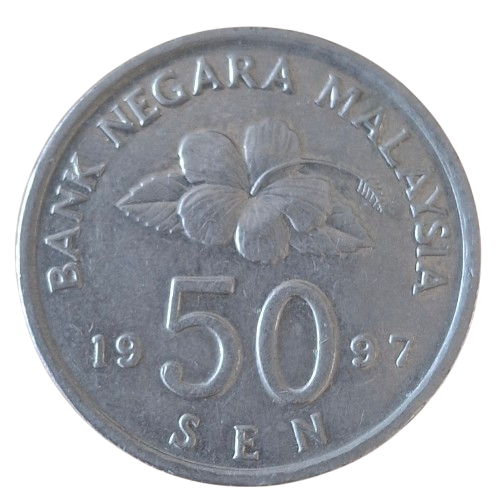 Maleisie 50 Sen 1997