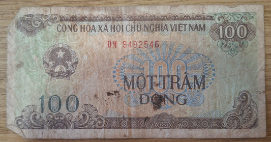 Vietnam 100 Dong 1991