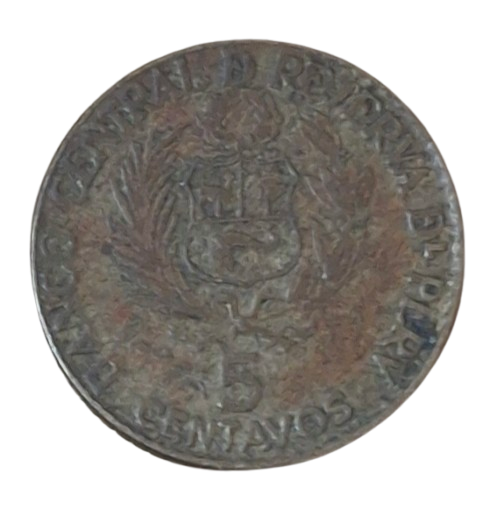 Peru 5 Centavos 1965