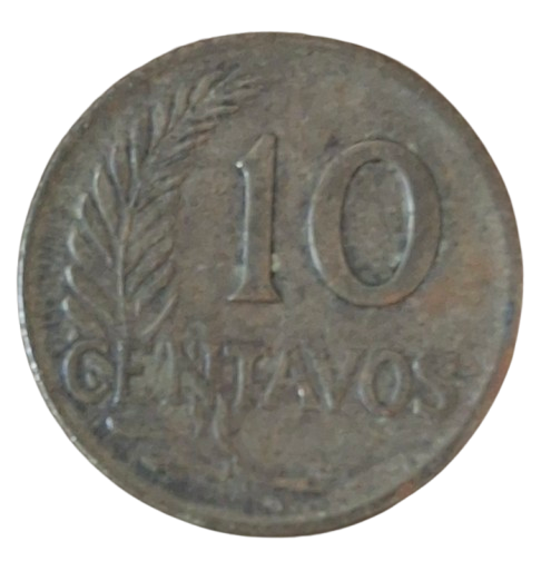 Peru 10 Centavos 1959