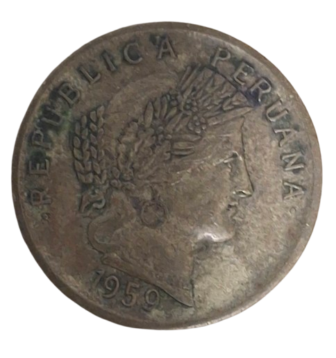 Peru 10 Centavos 1959