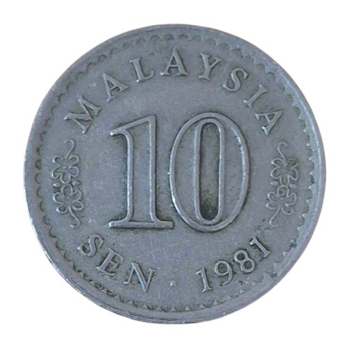 Maleisie 10 Sen 1981