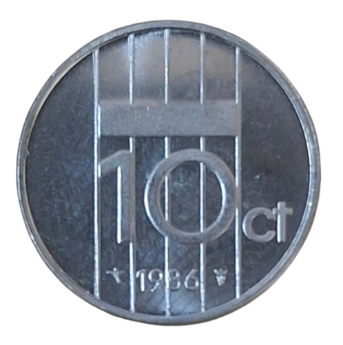 Nederland 10 Cents 1986 UNC