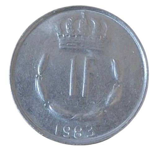 Luxemburg 1 Franc 1983