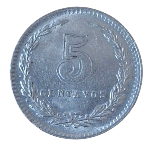 Argentinie 5 Centavos 1923