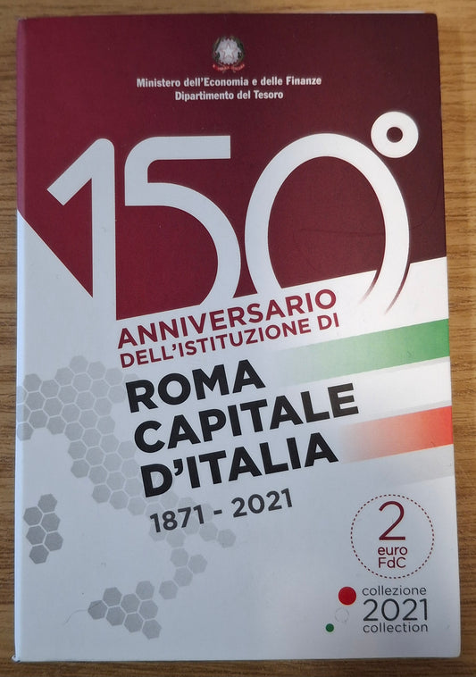 Italie 2 Euro 2021 Coincard