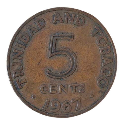 Trinidad en Tobago 5 Cents 1967