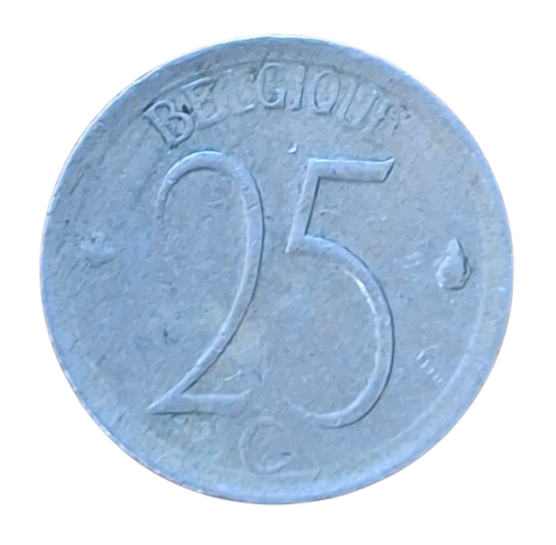 Belgie 25 Centimes 1968