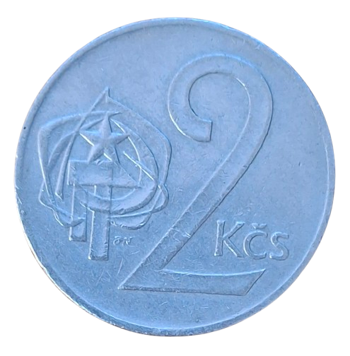 Tsjechie 2 Korun 1975