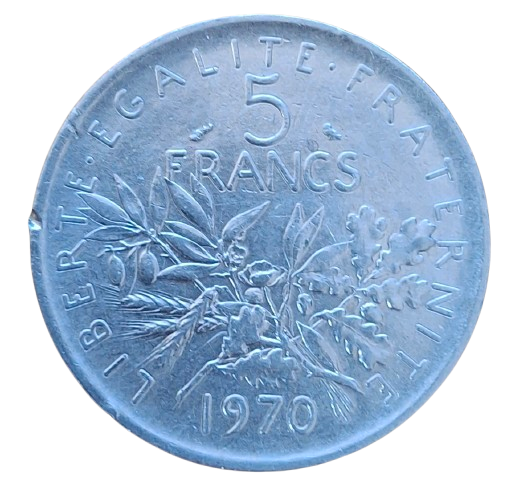 Frankrijk 5 Francs 1970