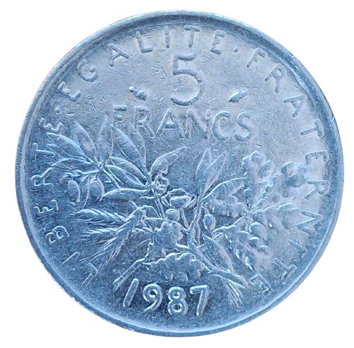 Frankrijk 5 Francs 1987